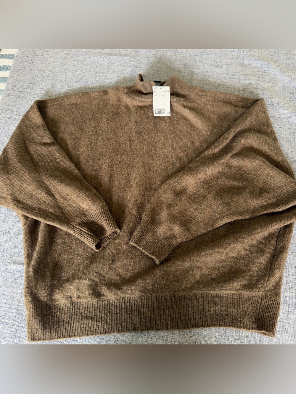 H&M taupe Brown Cozy Turtleneck Sweater